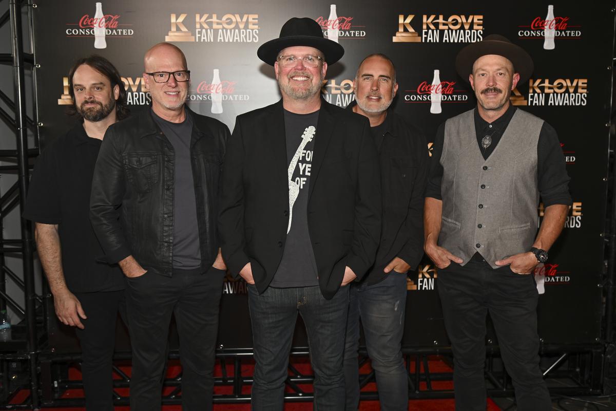 MercyMe took home Group of the YearJason Davis