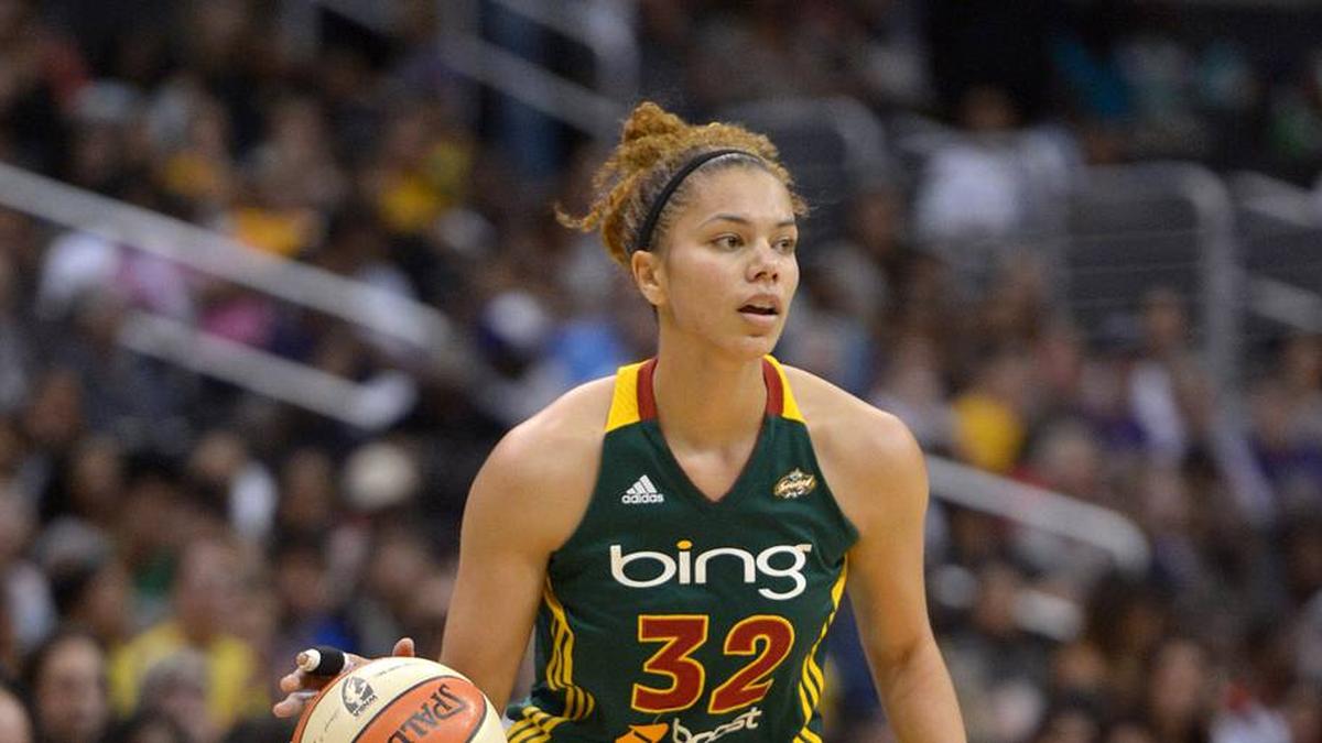  Alysha Clark's first WNBA season was with the Storm. She played in Seattle from 2012 to 2020, then she briefly returned in 2025 before being traded to the Mystics. | Kirby Lee/Imagn Images 