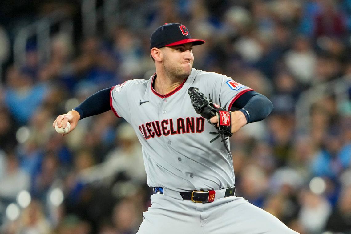  Gavin Williams sustains strong velocity and strikeout production despite early inconsistency in earned run average results. Kevin Sousa-Imagn Images