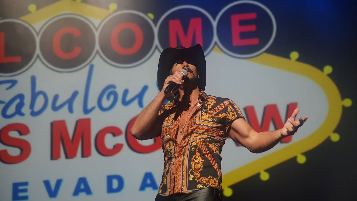 Singer Adam “Vegas McGraw” Tucker will pay tribute to country music star Tim McGraw during a summer concert in Hesperia on July 17, 2026.
