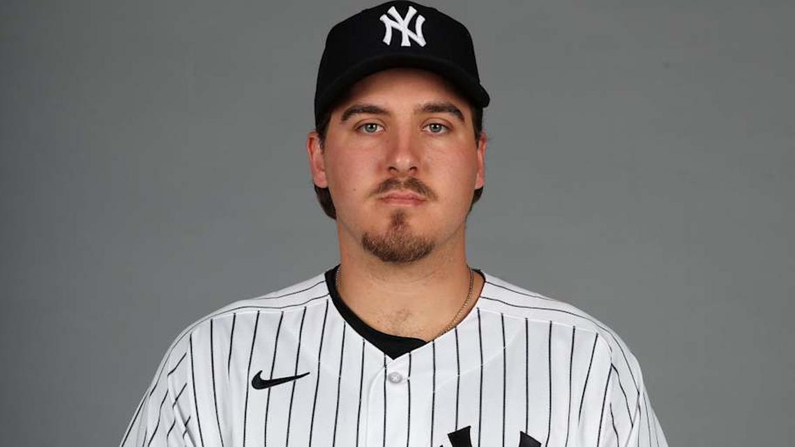  New York Yankees player Ben Hess poses for a portrait during media day at George M. Steinbrenner Field. | New York Yankees via Imagn Images 