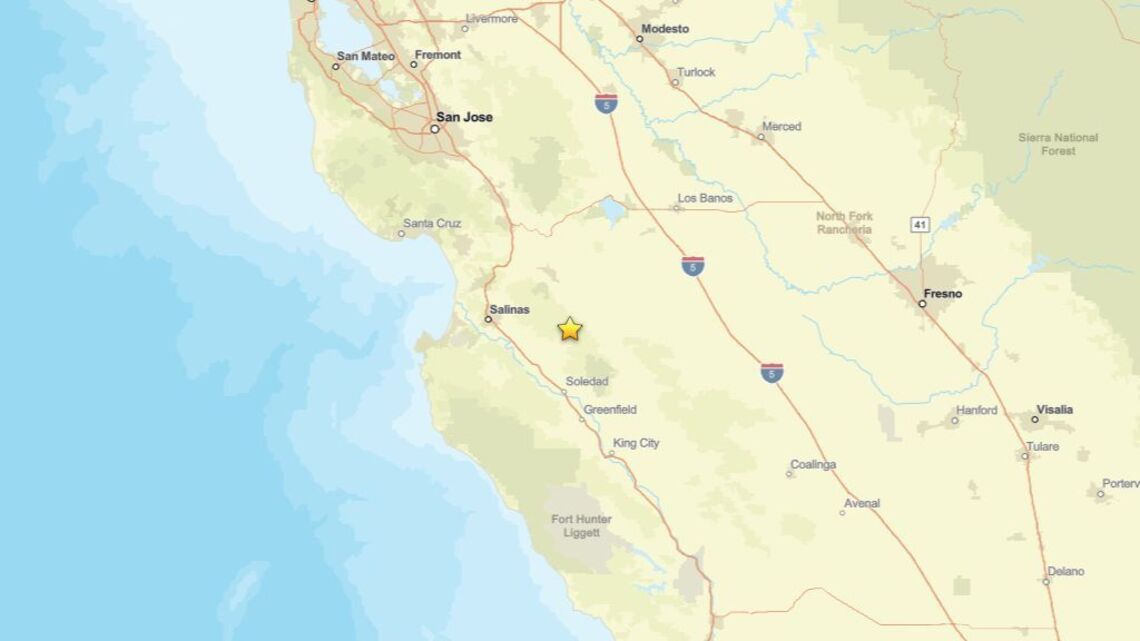 2.3 magnitude earthquake struck near Tres Pinos, CA on Sept. 27 