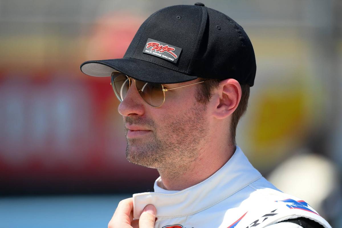  NASCAR Cup Series driver Cody Ware (51) walks on the grid prior to the Go Bowling at The Glen at Watkins Glen International. Rich Barnes-Imagn Images