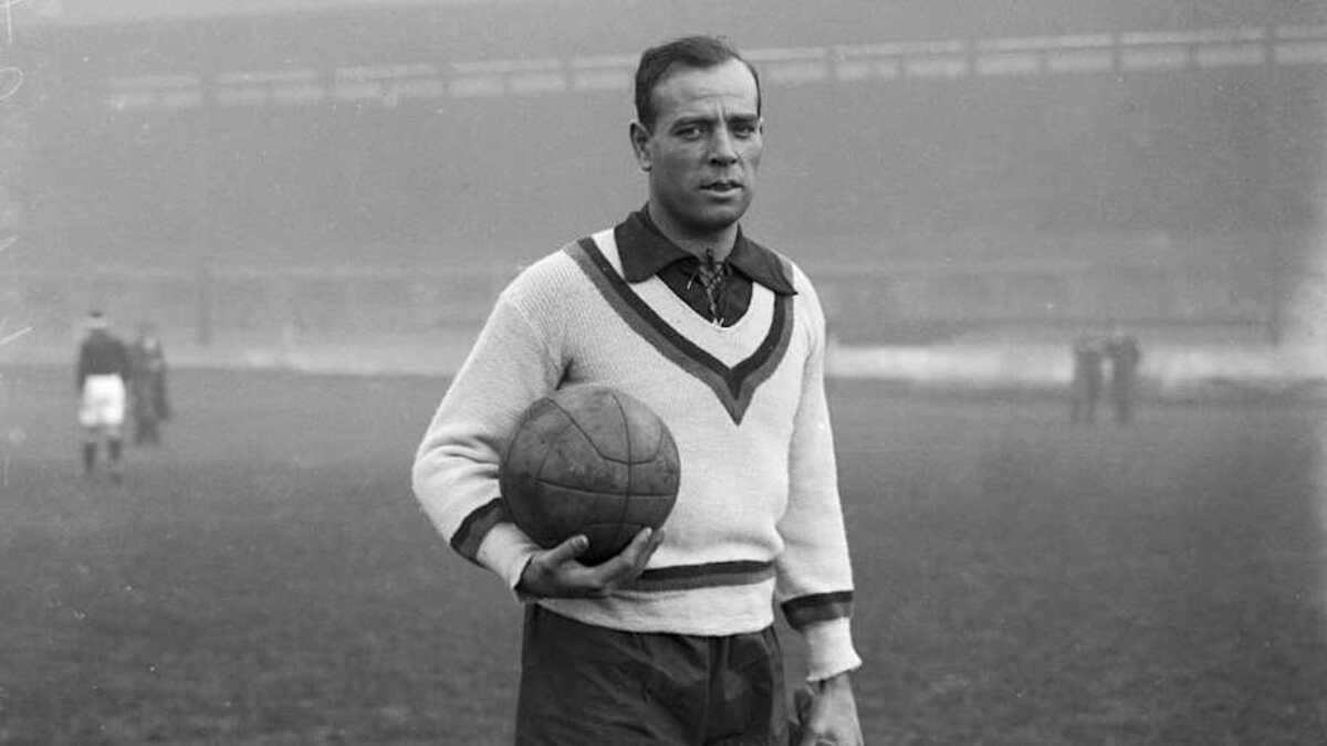  Ricardo Zamora is an icon of Spanish soccer. | Central Press/Getty Images 