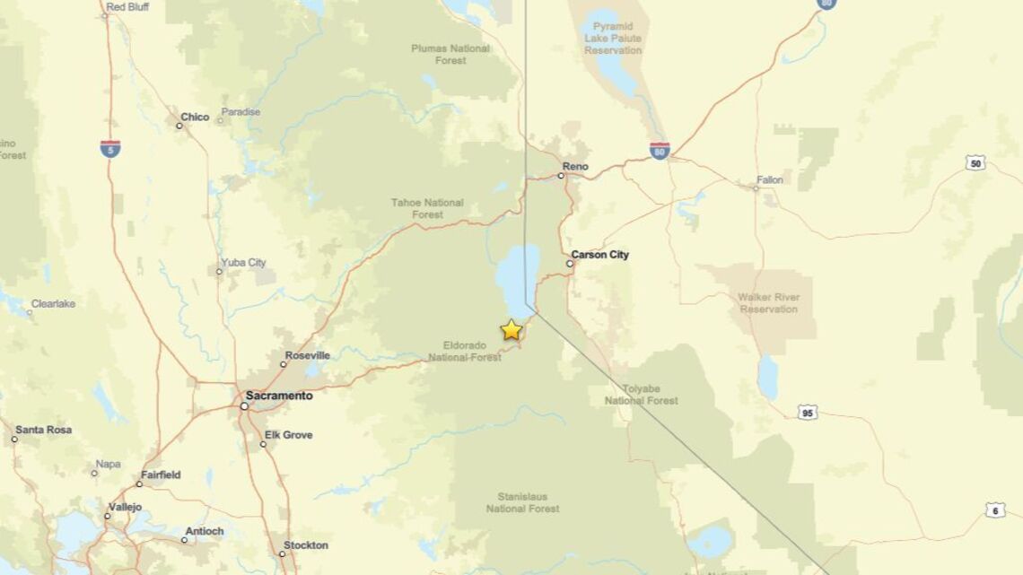 Update: Earthquake measuring 2.9 rattles area close to South Lake Tahoe, CA on Oct. 2 