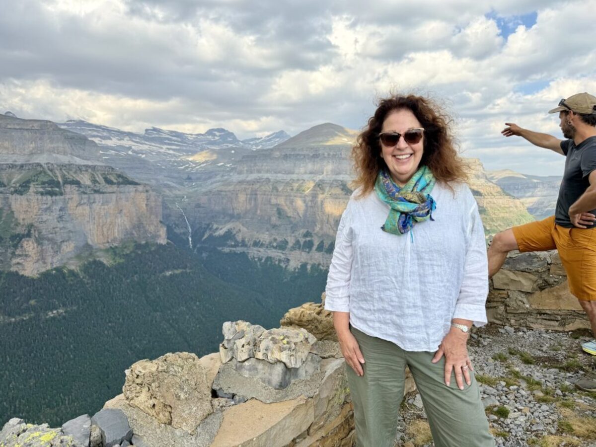  Hiking with an experienced guide enabled me to reach this dramatic Pyrenees summit. Photo courtesy of the author 