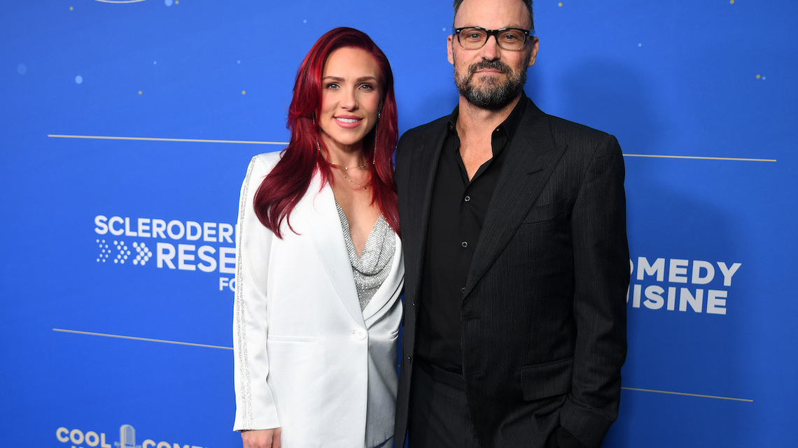 Brian Austin Green Says Sharna Burgess Is Allowed to Go Through His Phone 