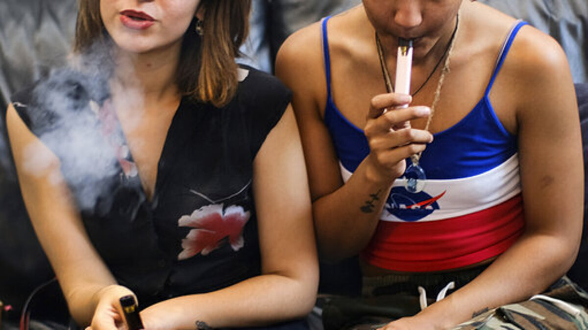 Vaping has become a national concern.