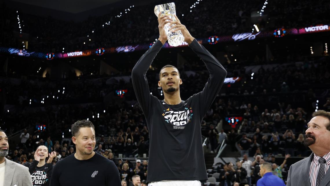 NBA's Victor Wembanyama Suffers Terrifying Concussion, Leaves Playoff Game 