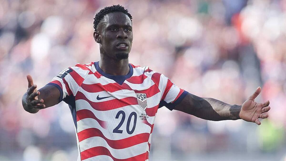  Folarin Balogun was fined $40,000. | Elysia Su/ISI Photos/Getty Images 