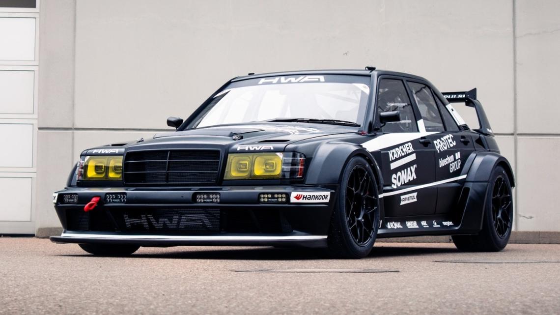 The Mercedes 190E Evo II Returns to the Nürburgring - in Modern Form