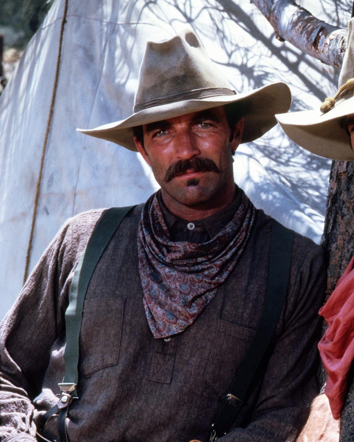 Tom Selleck and Sam Elliott as Orrin and Tell Sackett in ‘The Sacketts’, directed by Robert Totten, 1979Photo by Silver Screen Collection/Getty Images