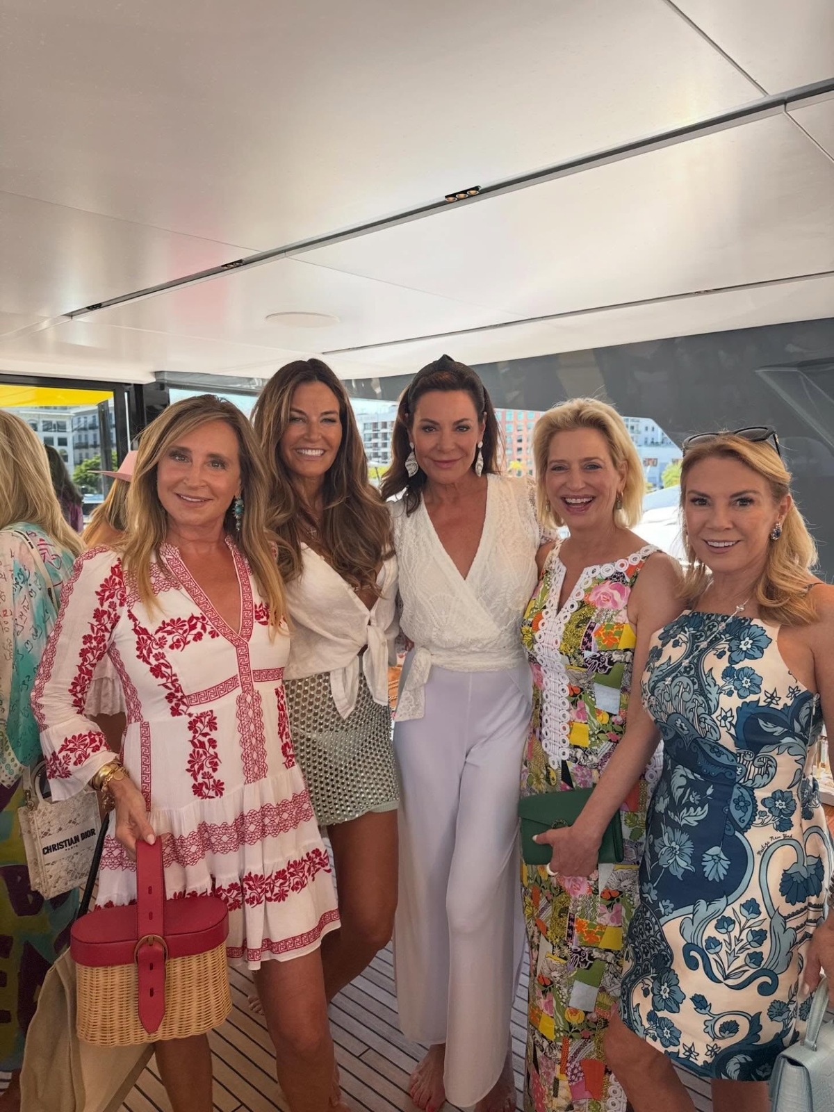  Sonja Morgan, Kelly Bensimon, Luann DeLesseps, Dorinda Medley, Ramona Singer.Courtesy of Ramona Singer/Instagram 