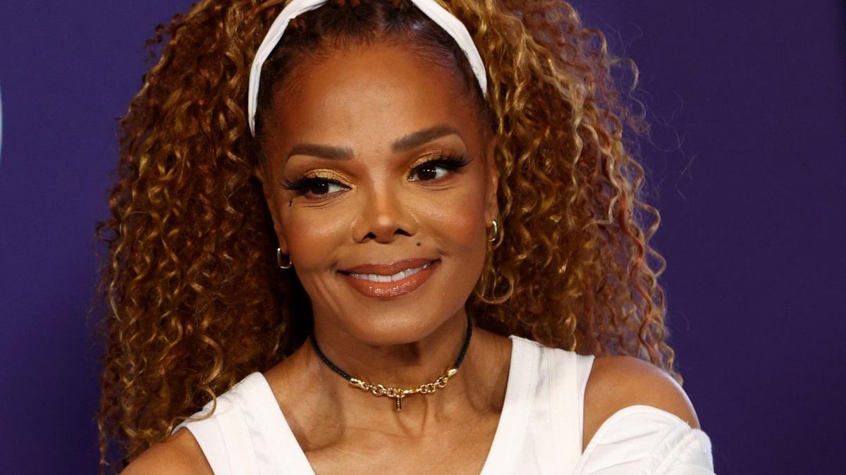 Janet Jackson appears backstage during the 51st annual American Music Awards at the Fontainebleau Las Vegas on May 26. The musician turns 60 on May 16. File Photo by James Atoa/UPI