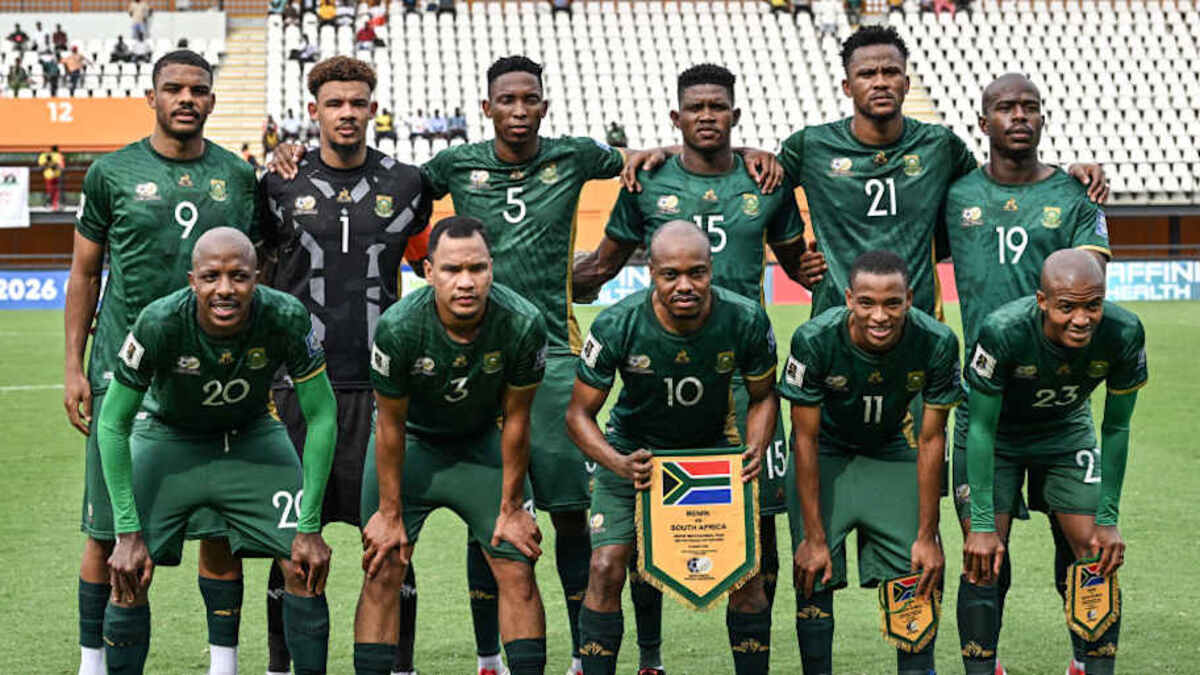  South Africa faces a tough group stage finale. | Sia Kambou/AFP/Getty Images 