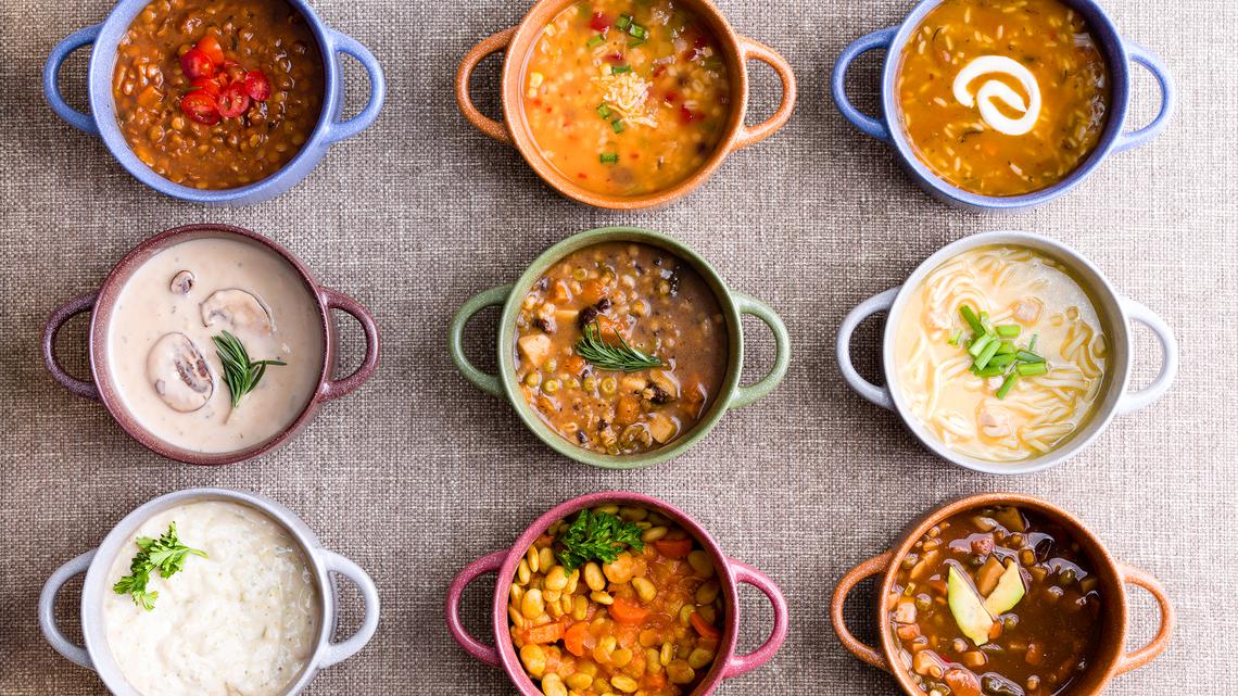 3 soups that will take the chill off - and be ready in 30 minutes or less