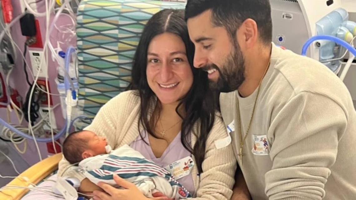 Warrior Little Boy Puts Up Incredible Fight After Being Born With His Intestines Outside His Body 