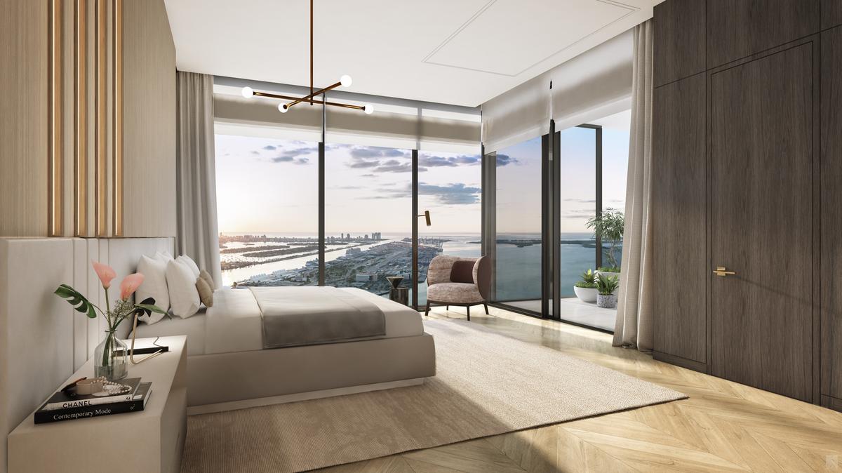  Developers say the tower will contain 360 residential units across 100 floors. 