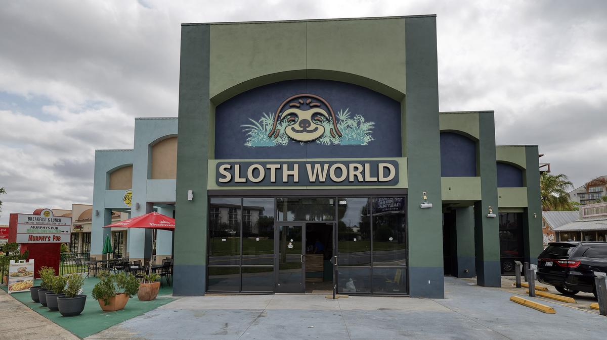 Work continues this week on Sloth World, a planned attraction on Orlando's International Drive. (Ricardo Ramirez Buxeda/Orlando Sentinel/TNS)