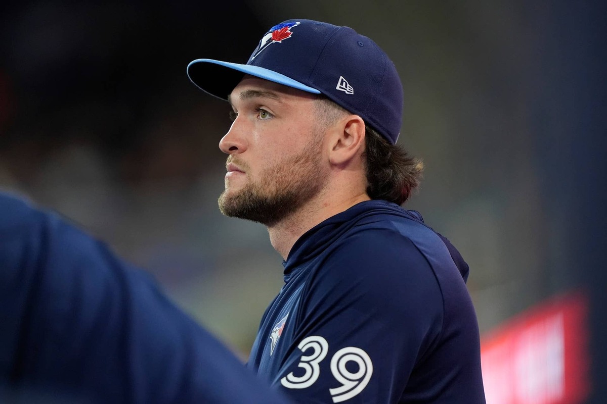  Toronto Blue Jays pitcher Trey Yesavage (39) © John E. Sokolowski-Imagn Images