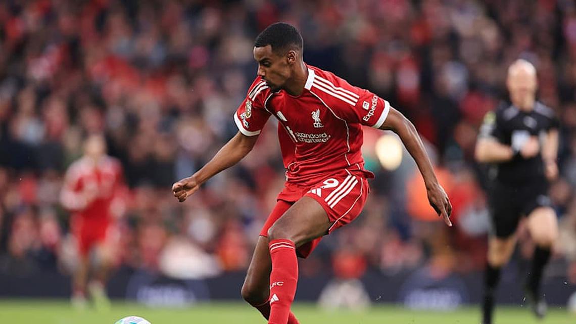  Alexander Isak had only previously come off the bench since recovering from injury. | Simon Stacpoole/Offside/Getty Images 