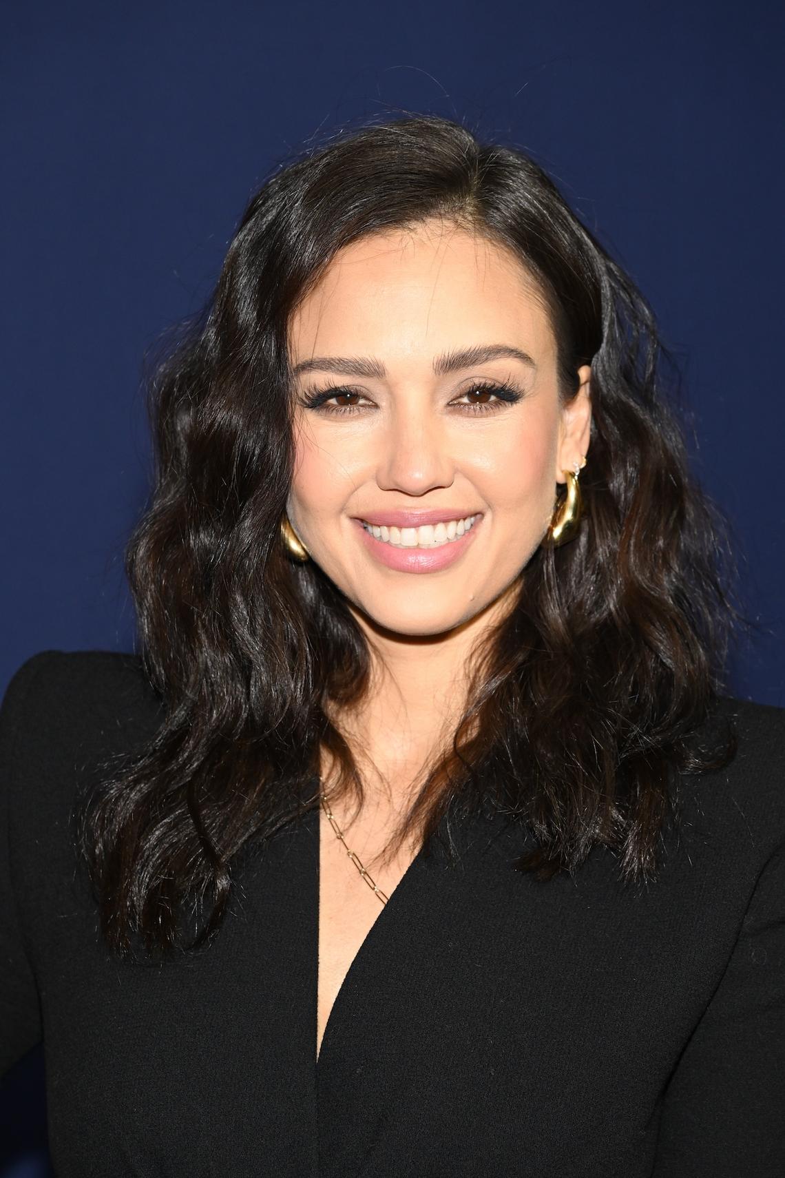 2023 The L.A.'s Finest star showed off a dramatic new look with ultra-dark hair at the Balmain womenswear show at Paris Fashion Week. Stephane Cardinale - Corbis/Corbis via Getty Images