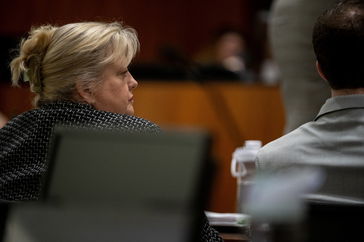 Defense attorney Kathryn Nester during a preliminary hearing in 4th District Court for Tyler Robinson, the Utah man accused of fatally shooting Charlie Kirk, in Provo, Utah, U.S., July 7, 2026.   Trent Nelson/Pool via REUTERS