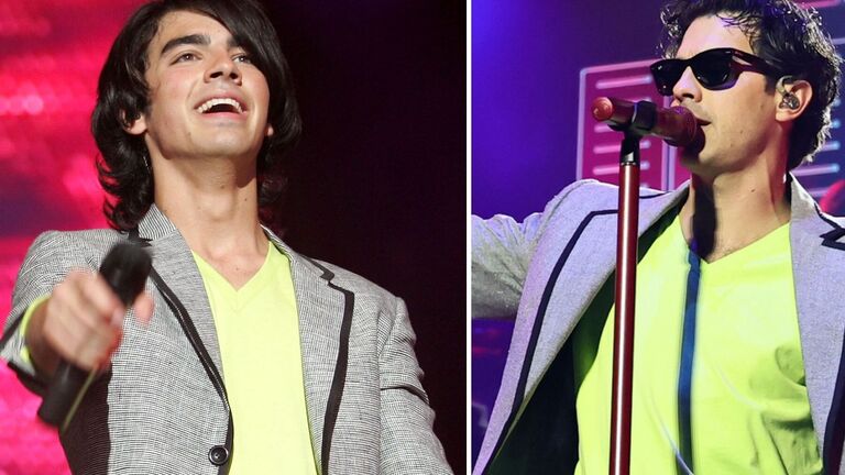 Jonas Brothers Revive 2008 Tour Outfits at ‘Burning Up Tour All Over Again' 