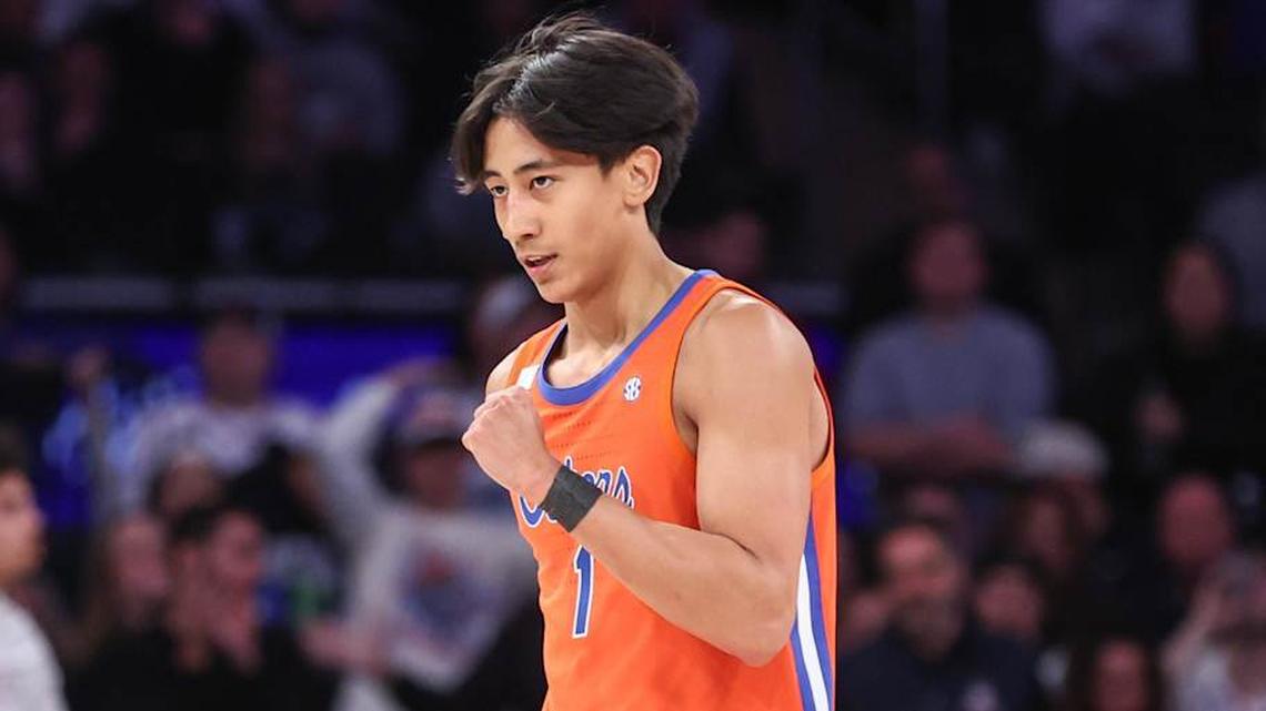 Florida Gators guard Xaivian Lee is starting to emerge as one of the team's top shooters after a string of strong performances. 