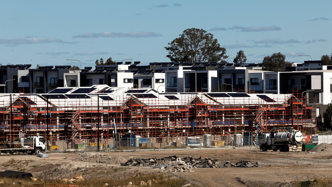Analysis-Australia promised 1.2 million new homes, but builders are at their limits 