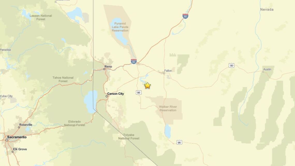 Update: Seismic activity on Sept. 13 - 2.0 magnitude earthquake close to Silver Springs, NV reported 