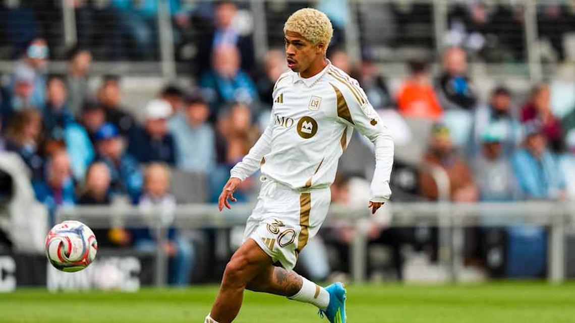  David Martínez scored an outstanding goal in LAFC's win over Minnesota United. | Brace Hemmelgarn-Imagn Images 