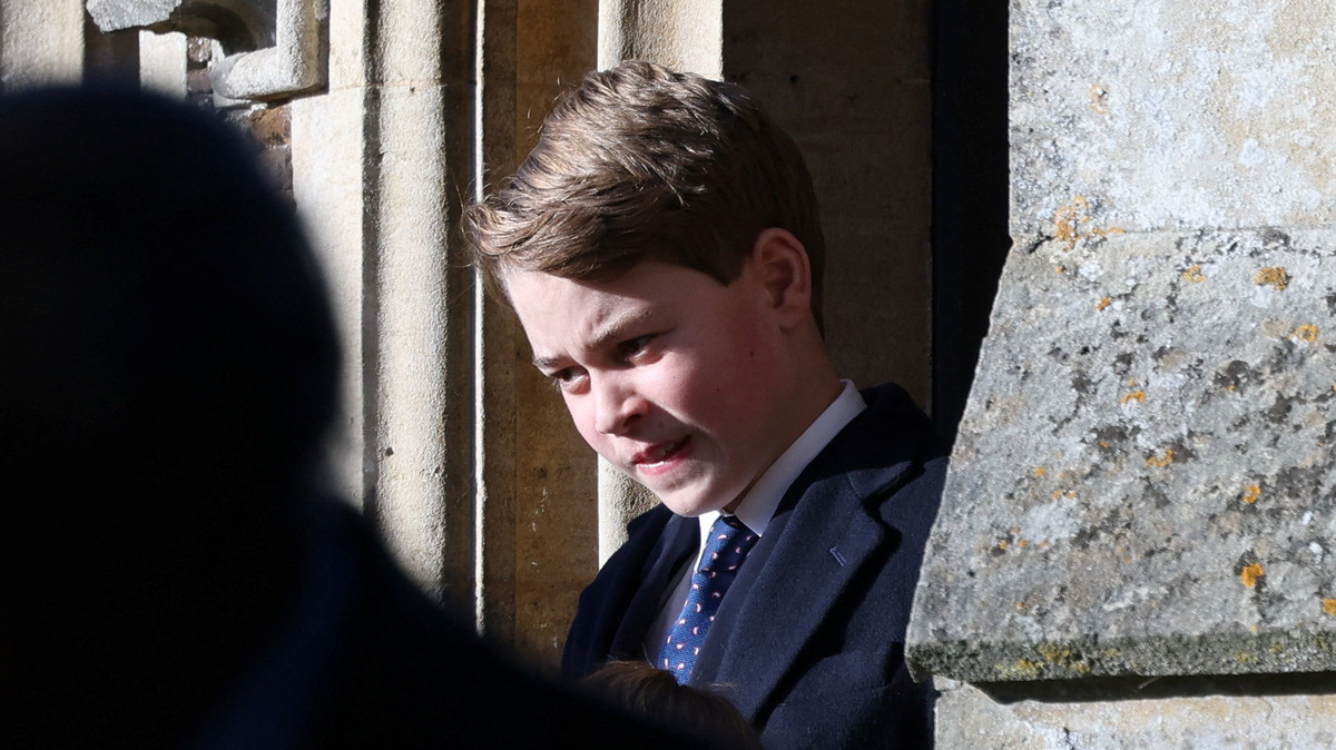 Britain's Prince George leaves after attending the Royal Family's Christmas Day service at St. Mary Magdalene's church, as the royals take residence at the Sandringham estate in eastern England, Britain, December 25, 2025. REUTERS/Hannah McKay/File Photo