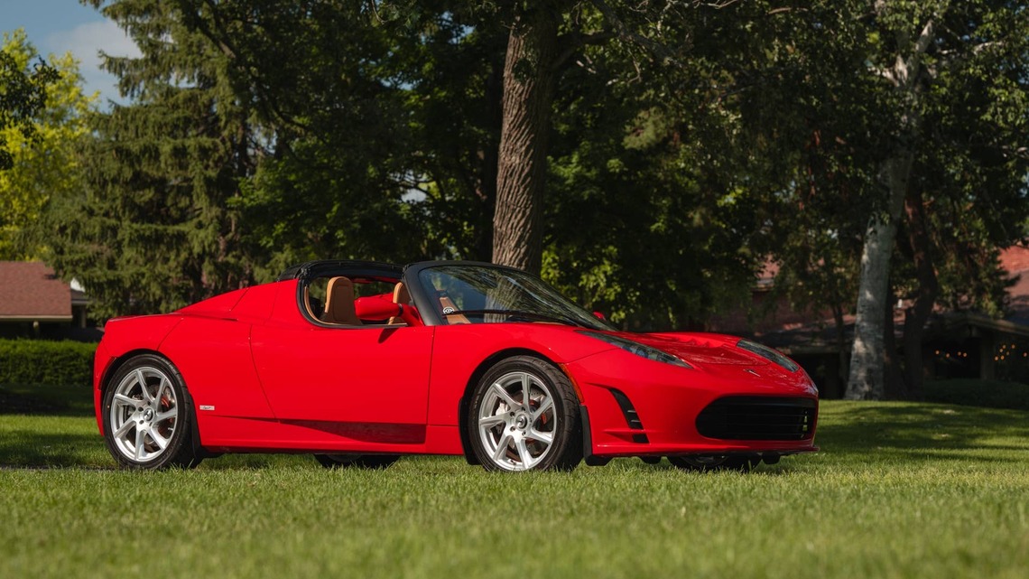 2011 Tesla Roadster Sport For Sale With 32,000 Miles 