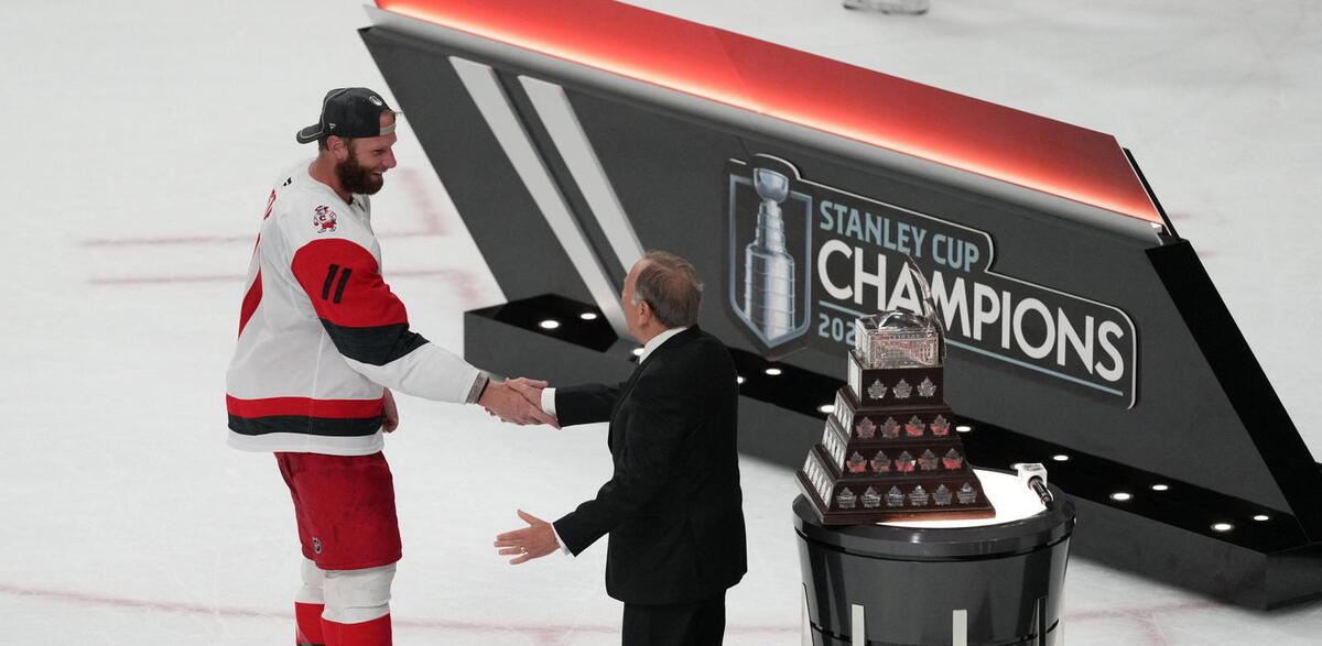  'We Did It, Baby': Hurricanes' Jordan Staal Makes Conn Smythe Trophy History, Hoists Cup 
