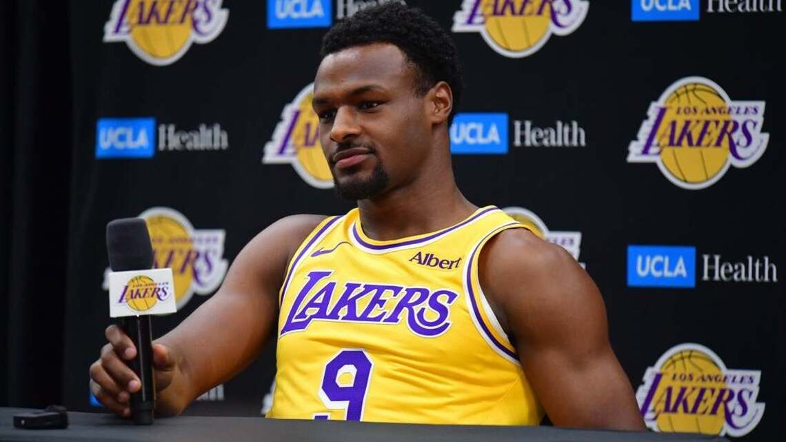 With LeBron gone, Bronny James out to make a name for himself  