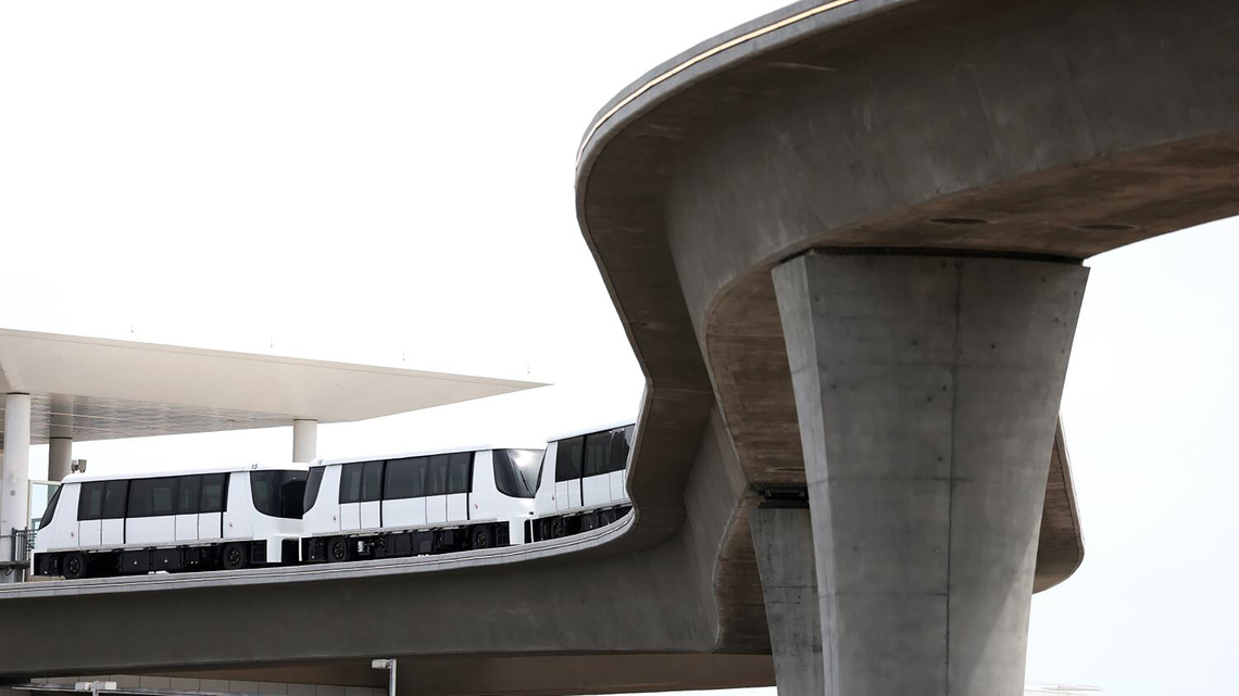 LAX people mover is 99% done, but uncertainty mounts near deadline