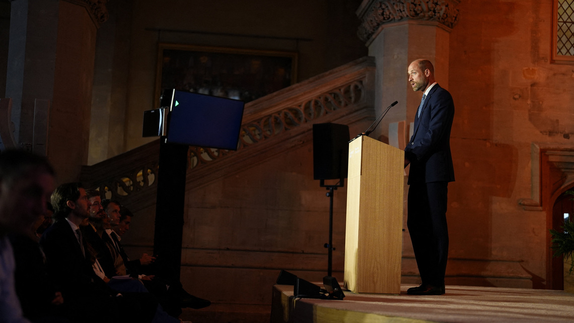 Prince William, wannabe DJ and film-lover, appears on UK chat show 