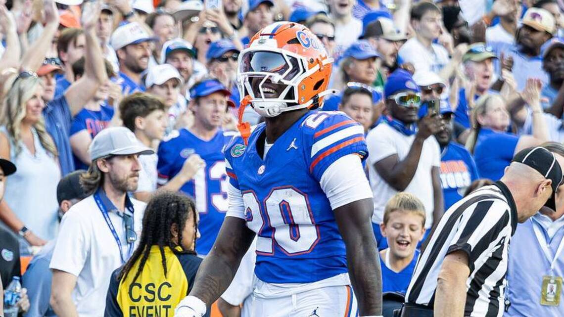 Duke Clark Solidifies Standing as Gators' RB2 in Win Over Ole Miss