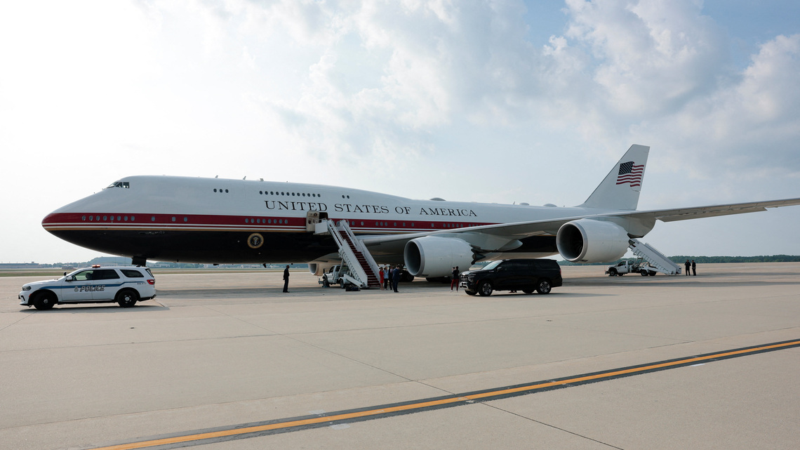 Trump to debut new Air Force One on trip to Theodore Roosevelt museum dedication 
