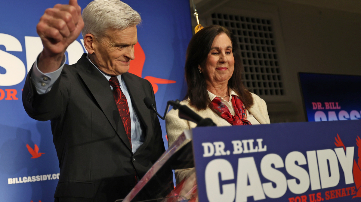 Bill Cassidy Takes Swipes at Donald Trump in Concession Speech
