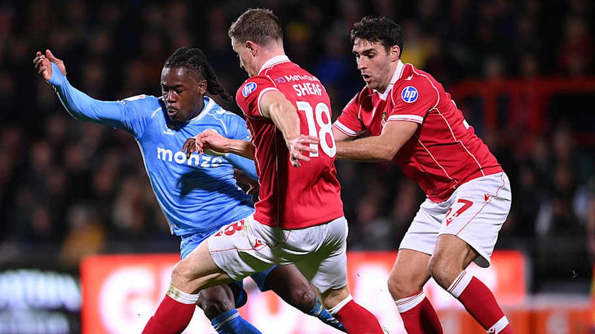  Ben Sheaf (L) and Matty James (R) were huge absences for Wrexham. | Photo by Ben Roberts - Danehouse/Getty Images 