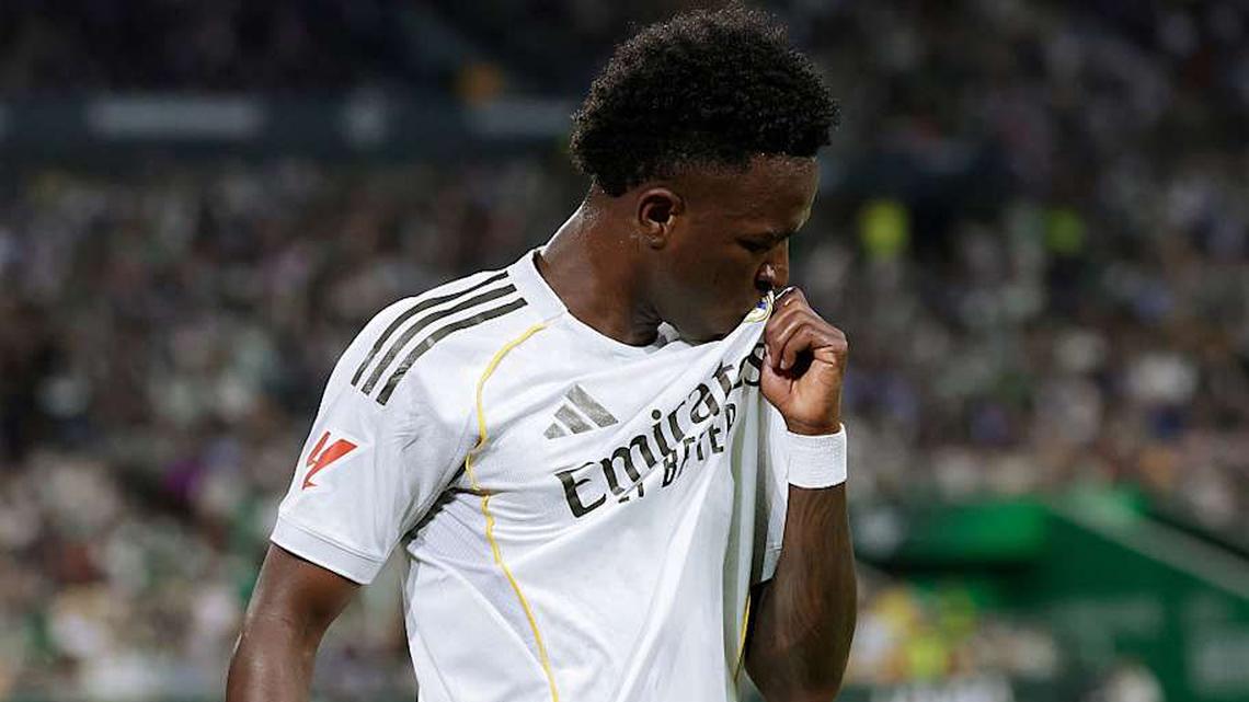  Vinicius Junior rediscovered his form under Álvaro Arbeloa. | Eric Verhoeven/Soccrates/Getty Images 