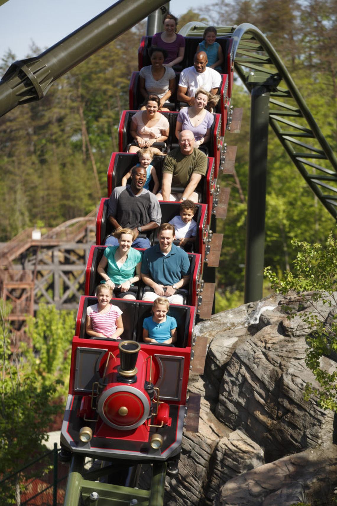  FireChaser Express at Dollywood. Photo credit: Steven Bridges, courtesy of Dollywood 