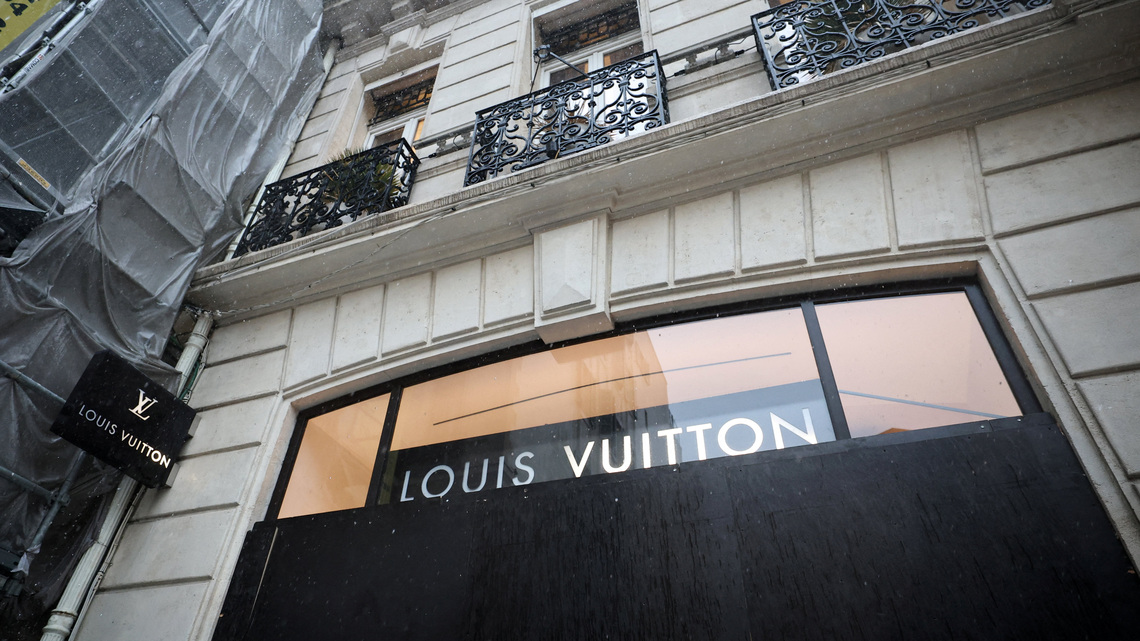 France's luxury stores board up windows ahead of fresh protests 