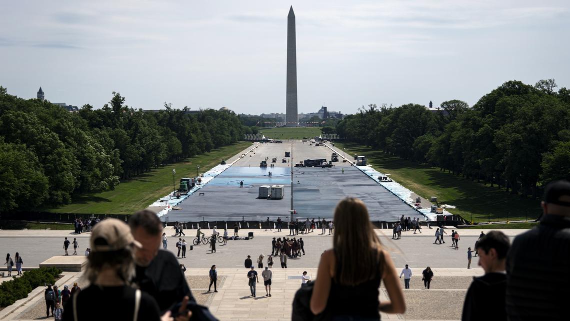 Reflecting pool repairs to cost $13.1 million. Trump had promised $1.8 million.