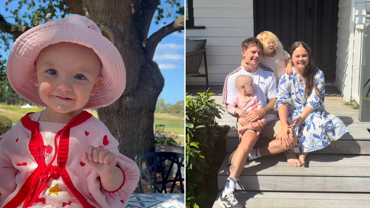 Audrey and her family.