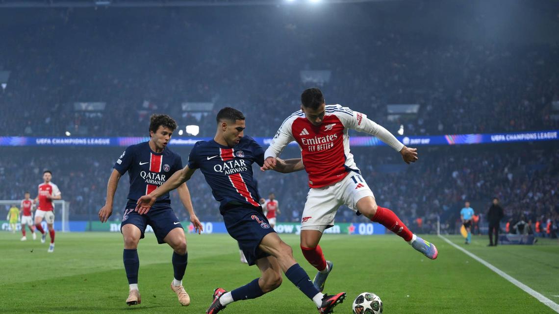 Where is the UEFA Champions League Final Between PSG and Arsenal? 