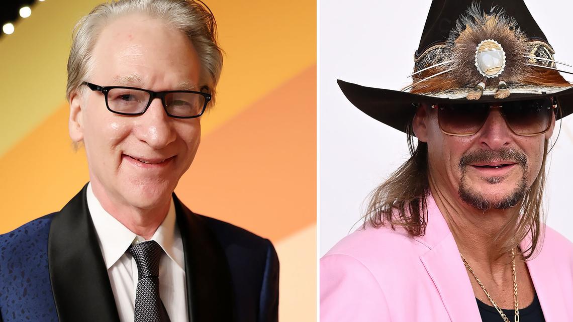 Bill Maher Reveals Text He Sent Kid Rock After TPUSA's Rival Halftime Show 