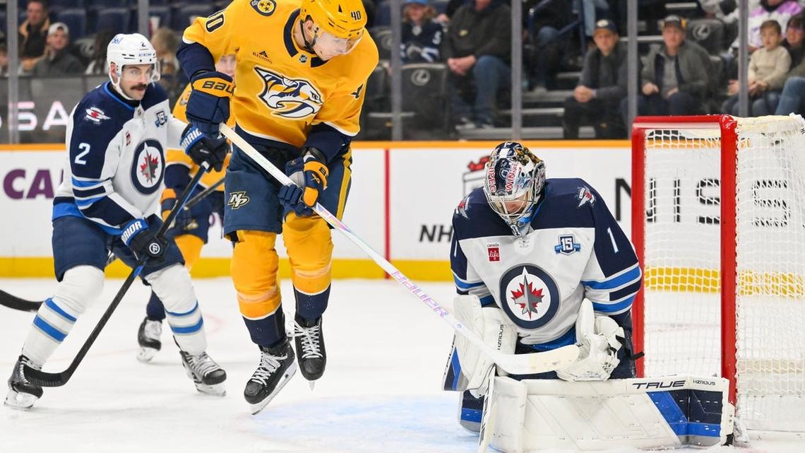 Jets aim to continue roll, finish season sweep of Predators 